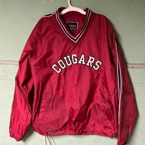 Vintage cougars crimson. Windbreaker